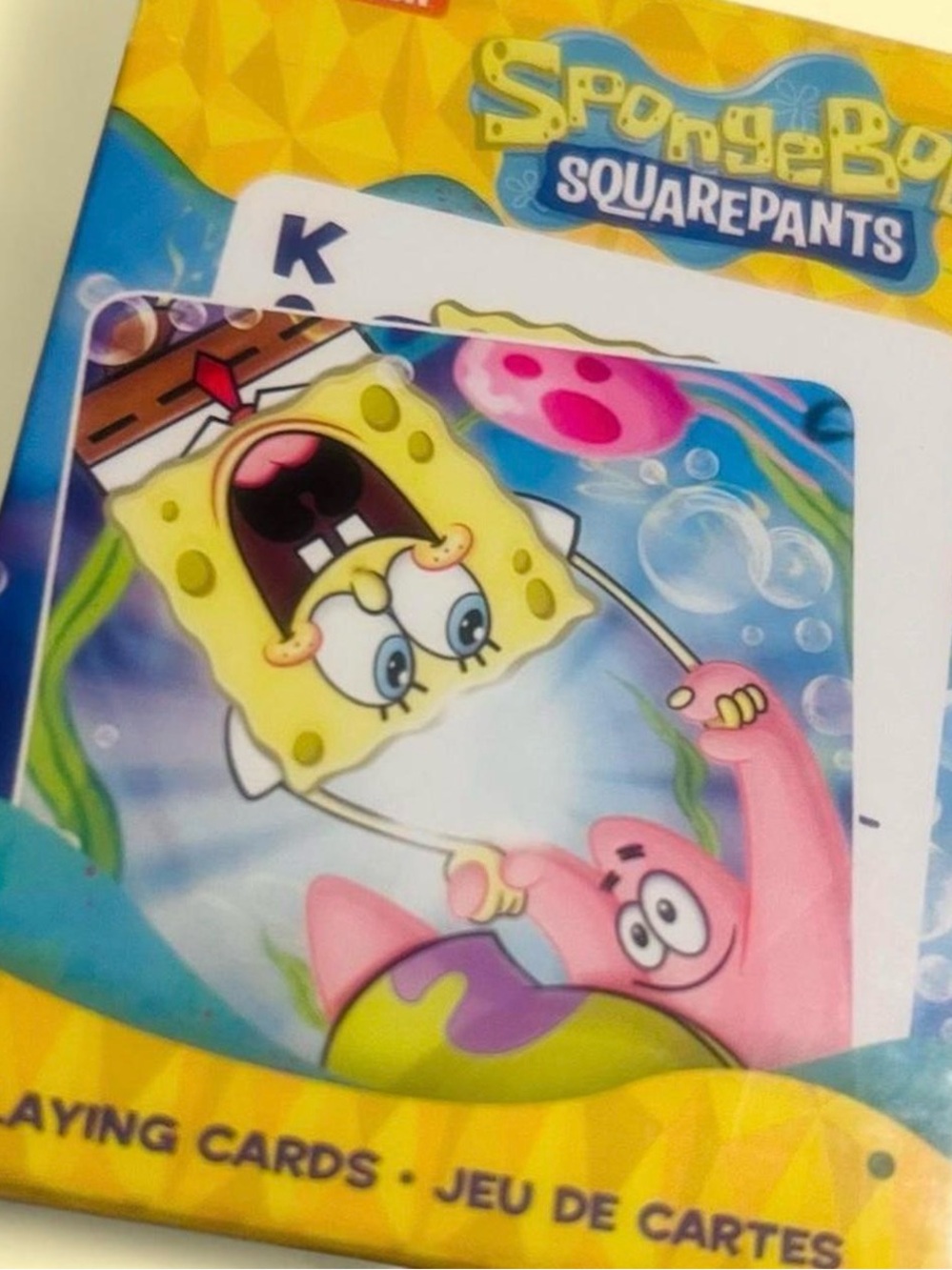 Nickelodeon SpongeBob Playing Cards - NEW
